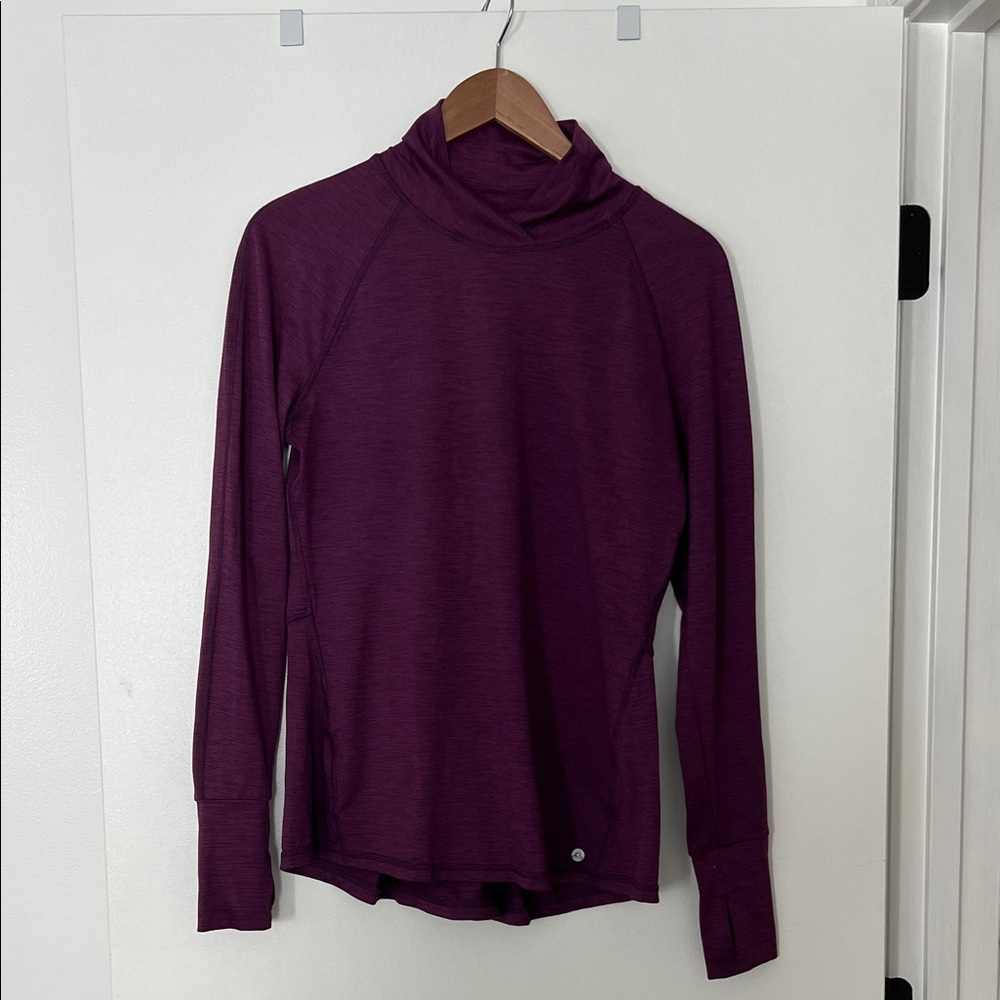 Apana Plum Long Sleeve Top